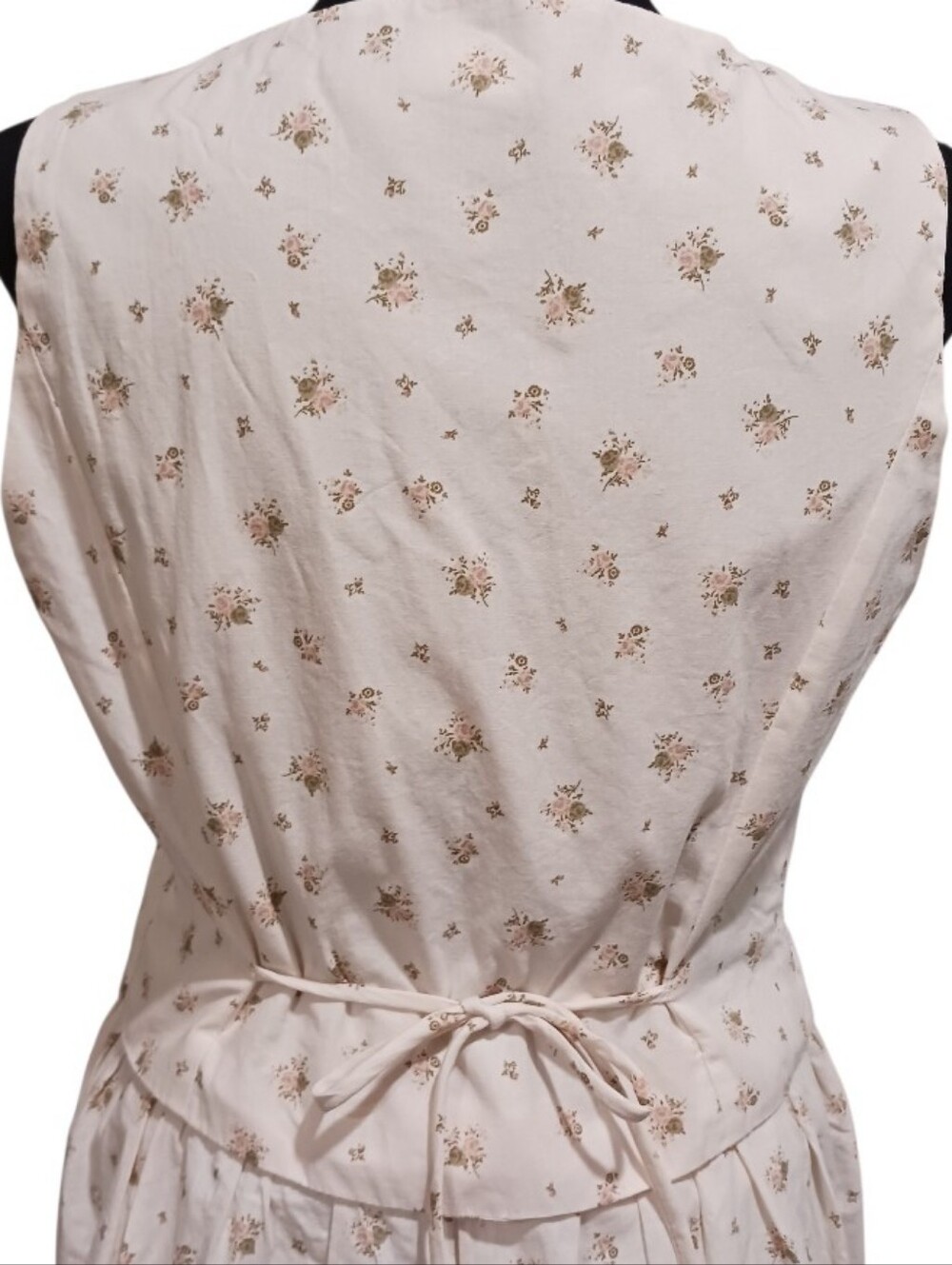 Aureum Tea Time Vest Bodice Mini Dress Cottagecore Ditzy Floral - Picture 5 of 10